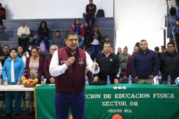 Inaugura Nacho Campos los Juegos Deportivos Nacionales Escolares etapa regional