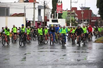 Más de 300 ciclistas se unen a la rodada En Bici Contra las Adicciones