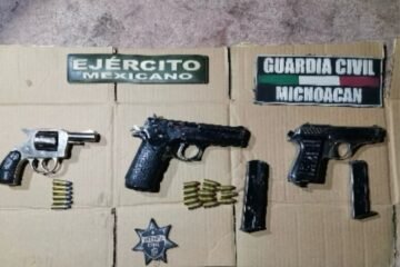 Guardia Civil asegura a 2 hombres con armas en Zamora