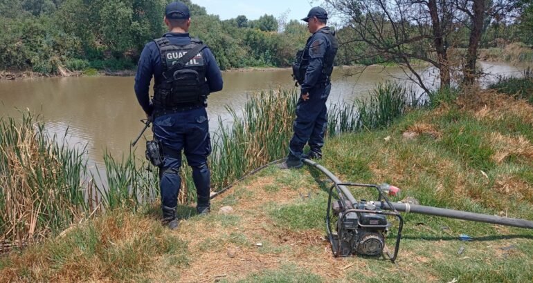 Inhabilita Guardia Civil tercera toma para el huachicoleo de agua en el lago de Pátzcuaro