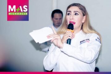 El Cambio en Uruapan es Más Michoacán: Mary Val