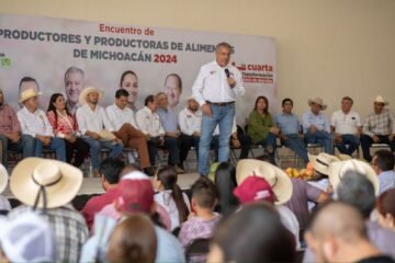 Junto a productores, Morón hará de Michoacán punta de lanza en industria agroalimentaria