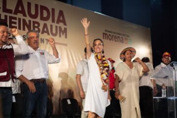 Ciudad a la altura del potencial de su puerto, compromete Claudia Sheinbaum en Lázaro Cárdenas