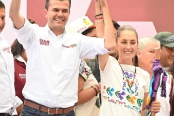 Juan Manzo: el 2 de junio Uruapan se pintará de guinda con Claudia Sheinbaum
