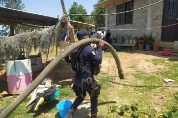 Desactivan toma ilegal de agua en Tzintzuntzan; suman 18 bombas decomisadas