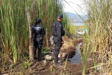 SSP desactiva 3 tomas ilegales de agua en el lago de Zirahuén