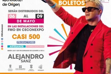 Mañana, último día para obtener tu boleto para el concierto de Alejandro Sanz en el Festival de Origen