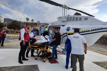 Ambulancias aéreas de la SSM salvan vidas de pacientes críticos