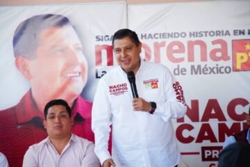 Voto masivo por Nacho Campos, piden uruapenses