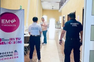 SSP y GN dan seguridad en entrega de paquetes electorales a municipios