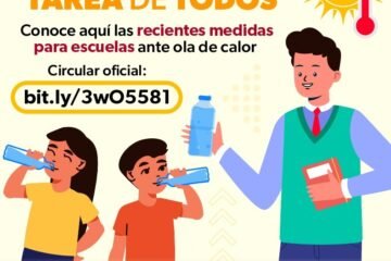 Por calor, SEE monitorea 10 municipios para prevenir afectaciones a estudiantes