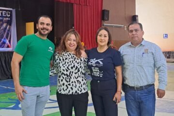 Con la participación de las delegaciones deportivas de Colegio de Bachilleres, Cecyte 20, Conalep, Cetis27, Cbtis 181 y Tecnológico de Uruapan , se realizó hoy la inauguración de la 1er Jornada deportiva Jóvenes en convivencia saludable