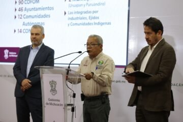 Novecientos brigadistas combaten incendios forestales en Michoacán