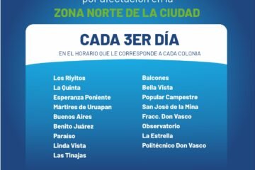 CAPASU atiende problemática de abastecimiento en la zona norte de la ciudad