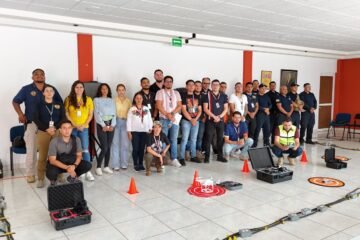 Escuela de Drones del Cecytem ofrece curso en búsqueda y rescate de personas