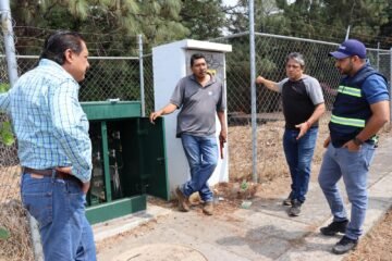 Herminio Loya, realiza recorrido de supervición por manantiales de la ciudad