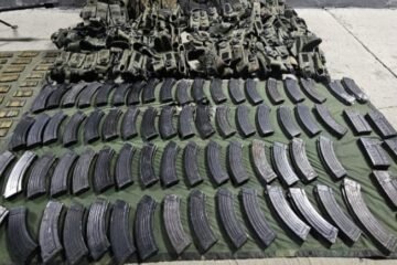 Detenidos en Buenavista 5 hombres con 16 armas y 6 vehículos