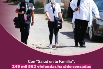 Con Salud en Tu Familia, atendidos en sus viviendas 198 mil michoacanos
