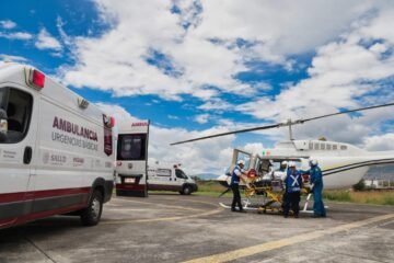 Traslada SSM a paciente con quemaduras de Michoacán al Hospital Civil de Guadalajara