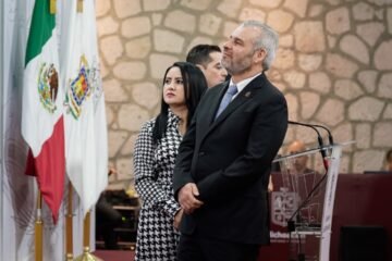 Destaca Bedolla avance del 43 % en construcción del teleférico de Uruapan