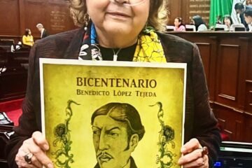 Inscribirán en letras de oro el nombre de Benedicto López en el Congreso del Estado