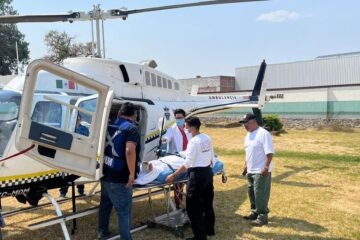 Dispone SSM de ambulancias aéreas para atender urgencias médicas