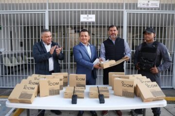 Entrega Torres Piña equipamiento a custodios de centros penitenciarios