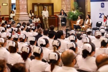 Reconoce Brenda Fraga en el personal de enfermería, a la esencia de la solidaridad y el compromiso social