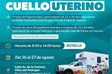 SSM lleva estudios de Papanicolaou a Villas del Pedregal, en Morelia