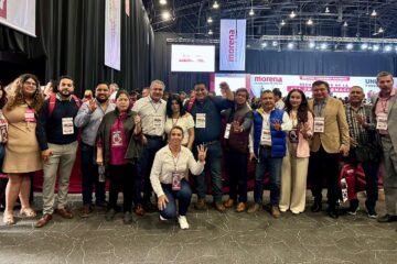 Augura Morón fortalecimiento de Morena con Luisa María Alcalde al frente