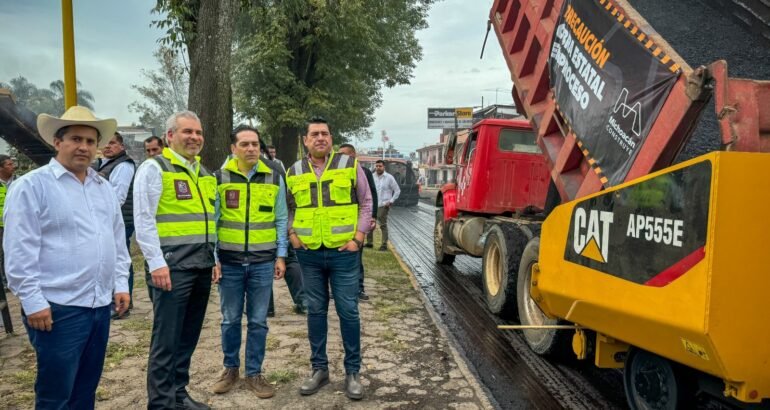 Arranca Bedolla rehabilitación del boulevard Lázaro Cárdenas en Uruapan