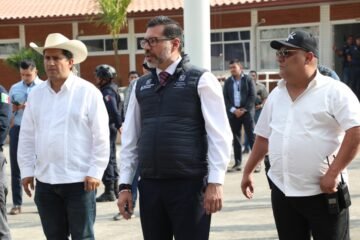 SSP y Policía de Uruapan arrancan operativo de seguridad por aire y tierra