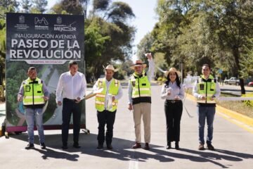 Inaugura Bedolla rehabilitación de avenida Paseo de la Revolución en Uruapan