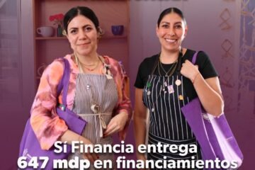 Entregados más de 647 mdp en créditos para empoderar a mujeres: Sí Financia