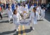 Desfilan niñas y niños deportistas del DIF Michoacán por aniversario de la Revolución Mexicana