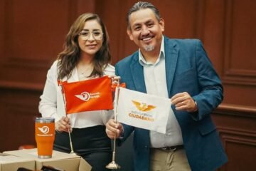 Bancada naranja comprometida con el desarrollo de Michoacán: Víctor Manríquez y Grecia Aguilar