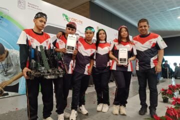 Van estudiantes del Cecytem Lagunillas al mundial de Robótica en Texas