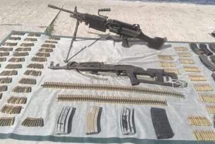 Aseguradas armas, cargadores y equipo táctico en Apatzingán: SSP