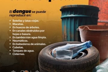 Mantén tu casa libre de dengue con estas recomendaciones de la SSM