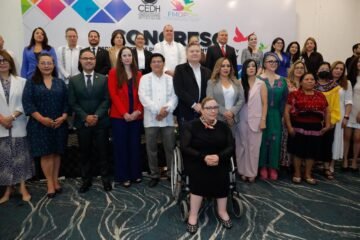 La construcción de la paz comienza desde lo individual y el respeto entre las personas, remarca Magaña de la Mora