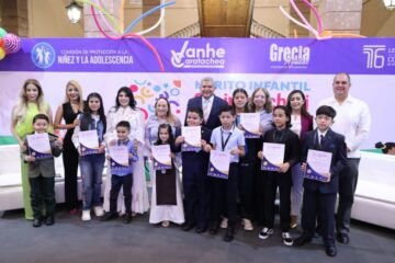 Entrega Congreso del Estado condecoraciones a los ganadores del “Mérito Infantil Sapirhaticheri 2025”