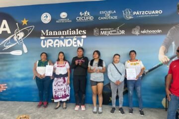 Regata Nacional en Urandén reunió a 400 canoistas
