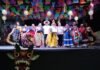 En el marco del Tianguis Artesanal del Domingo de Ramos se llevó a cabo la participación cultural del Barrio de San Juan Bautista