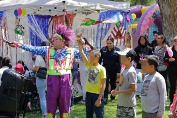 Policía Auxiliar celebró Día de la Niñez con diversión y sorpresas en Zoológico de Morelia