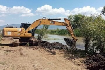 Empleos temporales impulsan el rescate del lago de Pátzcuaro