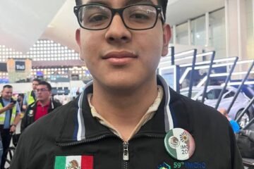Alumno de Cecytem participa en Olimpiada Internacional de Química en Brasil