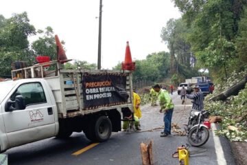 SCOP activa protocolo de atención en carreteras ante alerta de lluvias en Michoacán