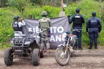 Asegurados 2 vehículos y 2 kilos de metanfetamina en Uruapan: SSP