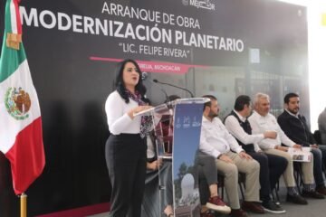 Con modernización, acaba rezago científico en el Planetario de Morelia: Gladyz Butanda