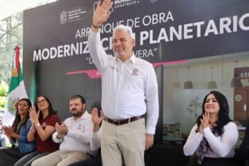 Arranca Bedolla modernización del Planetario de Morelia; será de clase mundial